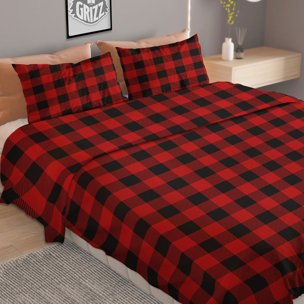 Cancer Cute Cartoon Print Pattern Duvet Cover Bedding Set