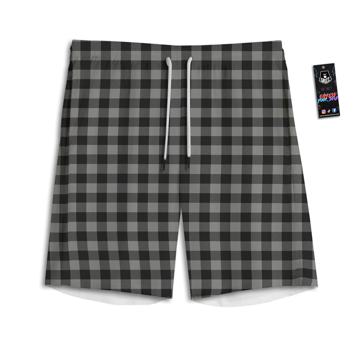 Bone And Jack Russell Terrier Print Pattern Men's Athletic Shorts