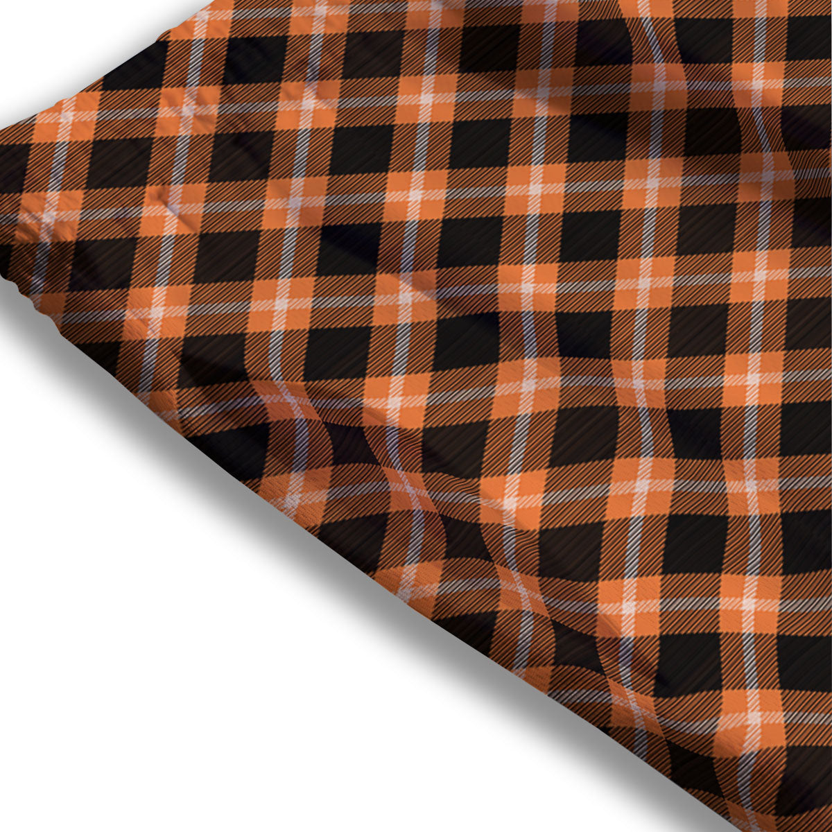 Buffalo Check Halloween Print Pattern Mesh Shorts