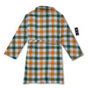 Buffalo Check St. Patrick's Day Print Pattern Bathrobe-grizzshop