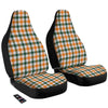 Buffalo Check St. Patrick's Day Print Pattern Car Seat Covers-grizzshop