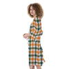 Buffalo Check St. Patrick's Day Print Pattern Kimono-grizzshop