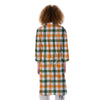 Buffalo Check St. Patrick's Day Print Pattern Kimono-grizzshop