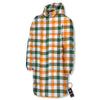 Buffalo Check St. Patrick's Day Print Pattern Long Down Jacket-grizzshop