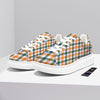 Buffalo Check St. Patrick's Day Print Pattern Platform Shoes-grizzshop