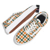 Buffalo Check St. Patrick's Day Print Pattern Skate Shoes-grizzshop