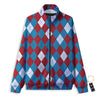 Buffalo Check St. Patrick's Day Print Pattern Track Jacket-grizzshop