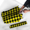 Buffalo Check Yellow And Black Print Pattern Umbrella-grizzshop