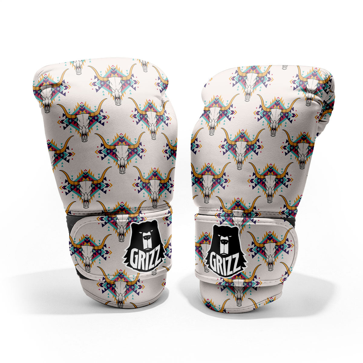 Buffalo Native Print Pattern Sparring Gloves-grizzshop