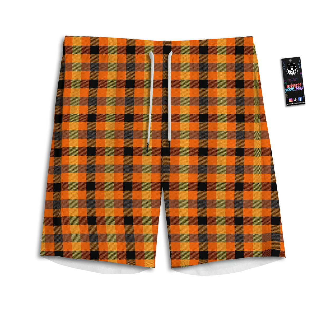 Bubble Ocean Print Pattern Men's Athletic Shorts