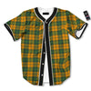 Buffalo Plaid Saint Patrick's Day Print Pattern Baseball Jersey-grizzshop