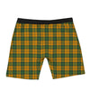 Buffalo Plaid Saint Patrick's Day Print Pattern Boxer Briefs-grizzshop