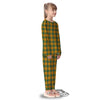 Buffalo Plaid Saint Patrick's Day Print Pattern Kid's Pajamas-grizzshop