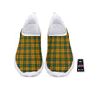 Buffalo Plaid Saint Patrick's Day Print Pattern Nurse Shoes-grizzshop