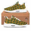 Buffalo Plaid Saint Patrick's Day Print Pattern Tennis Shoes-grizzshop