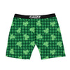 Buffalo Plaid St. Patrick's Day Print Pattern Boxer Briefs-grizzshop