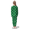 Buffalo Plaid St. Patrick's Day Print Pattern Kid's Pajamas-grizzshop