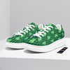 Buffalo Plaid St. Patrick's Day Print Pattern Platform Shoes-grizzshop