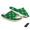 Buffalo Plaid St. Patrick's Day Print Pattern Sandals-grizzshop