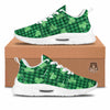 Buffalo Plaid St. Patrick's Day Print Pattern Tennis Shoes-grizzshop