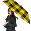 Buffalo Plaid Yellow Print Pattern Umbrella-grizzshop