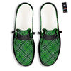 Buffalo St. Patrick's Day Print Pattern Black Loafers-grizzshop