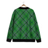 Buffalo St. Patrick's Day Print Pattern Cardigan-grizzshop