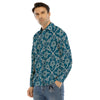 Buffalo St. Patrick's Day Print Pattern Men's Dress Shirts-grizzshop