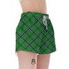 Buffalo St. Patrick's Day Print Pattern Women's Shorts-grizzshop