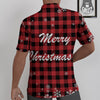 Buffalo Plaid Christmas Print Untucked Shirts-grizzshop