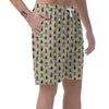 Bug Pattern Print Men's Shorts-grizzshop