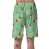 Bug Print Pattern Men's Shorts-grizzshop