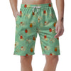 Bug Print Pattern Men's Shorts-grizzshop