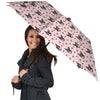 Bull Terrier Pink Print Pattern Umbrella-grizzshop