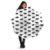 Bull White And Black Print Pattern Umbrella-grizzshop