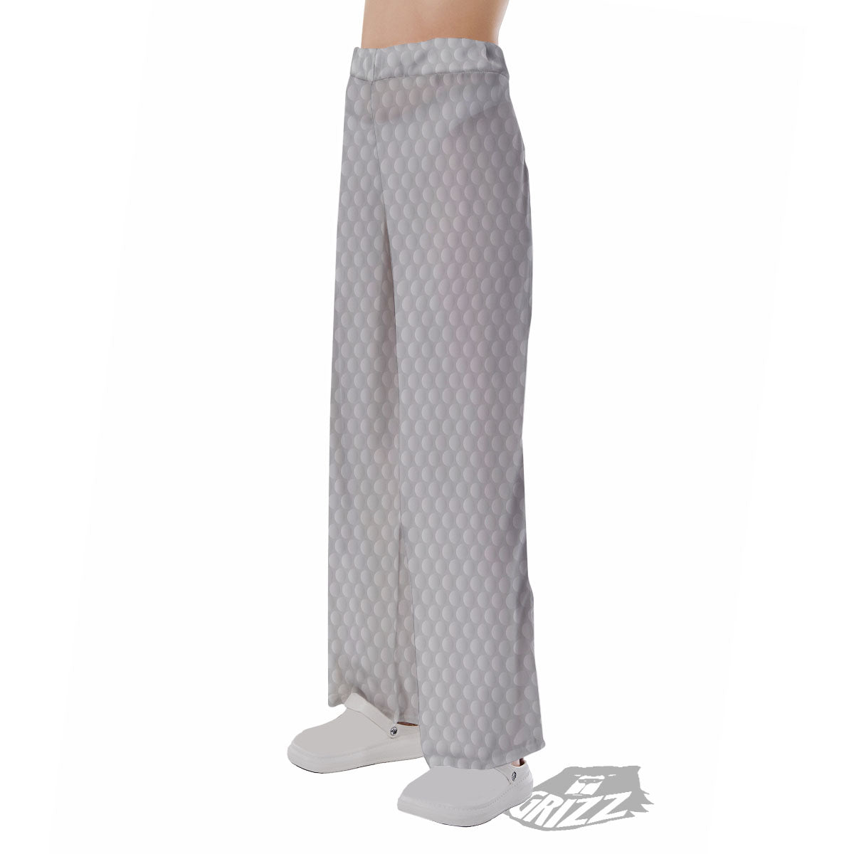 Bumps Texture Print Pajama Pants-grizzshop