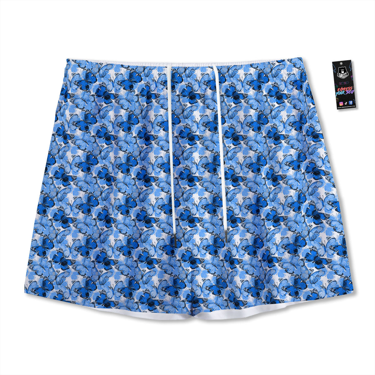 Capricorn Sign Fantasy Print Mesh Shorts