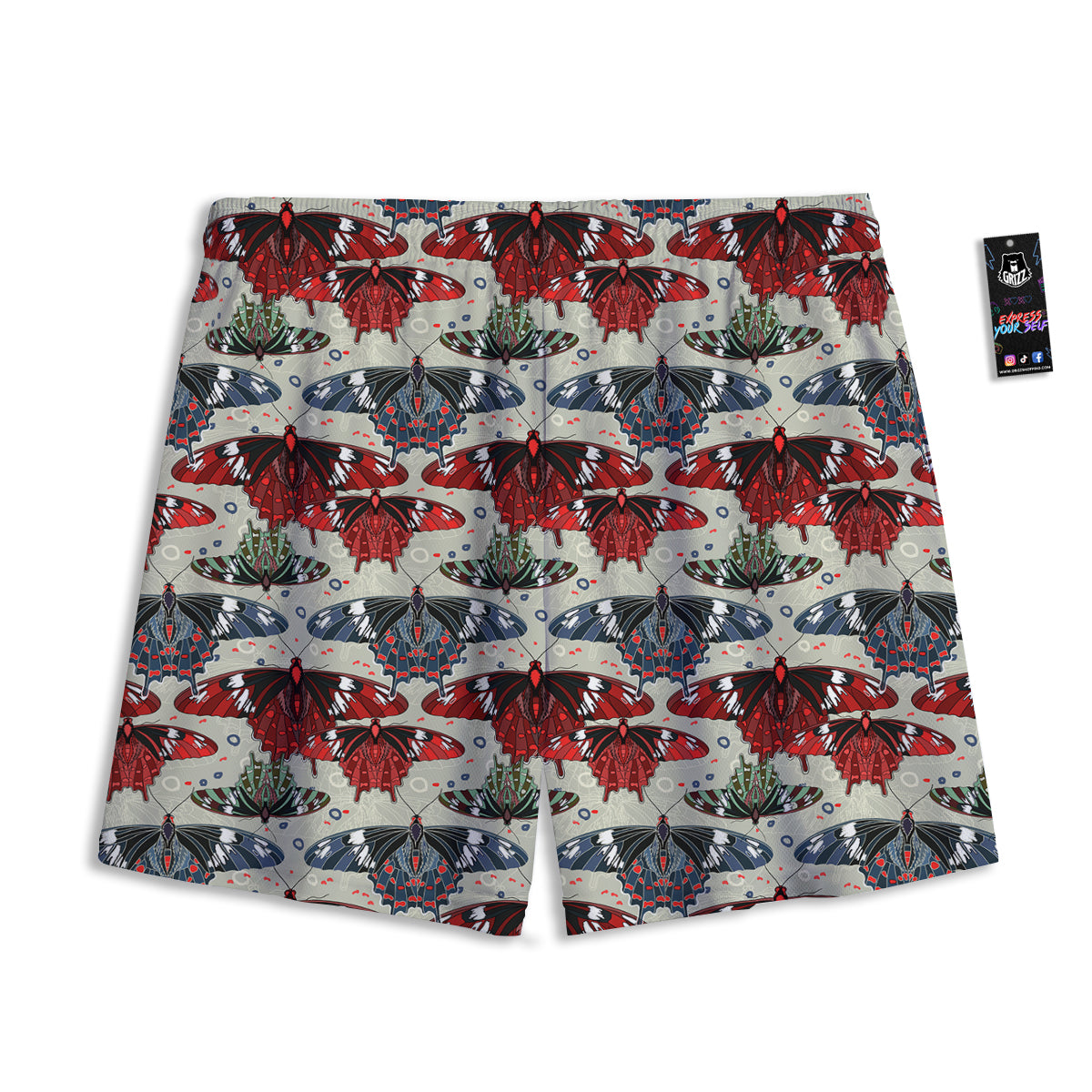 Cute Girly Unicorn Print Pattern Mesh Shorts