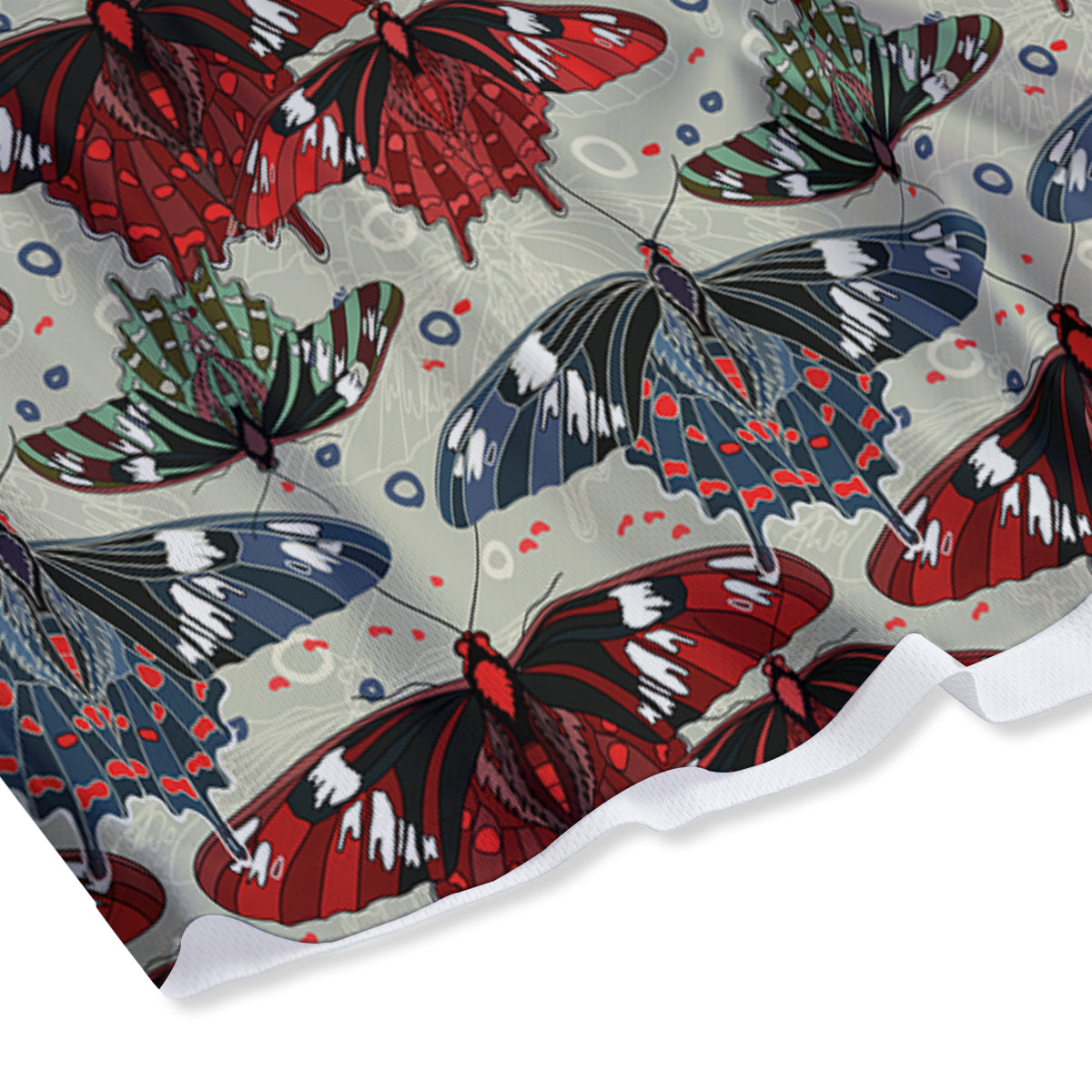 Cute Girly Unicorn Print Pattern Mesh Shorts