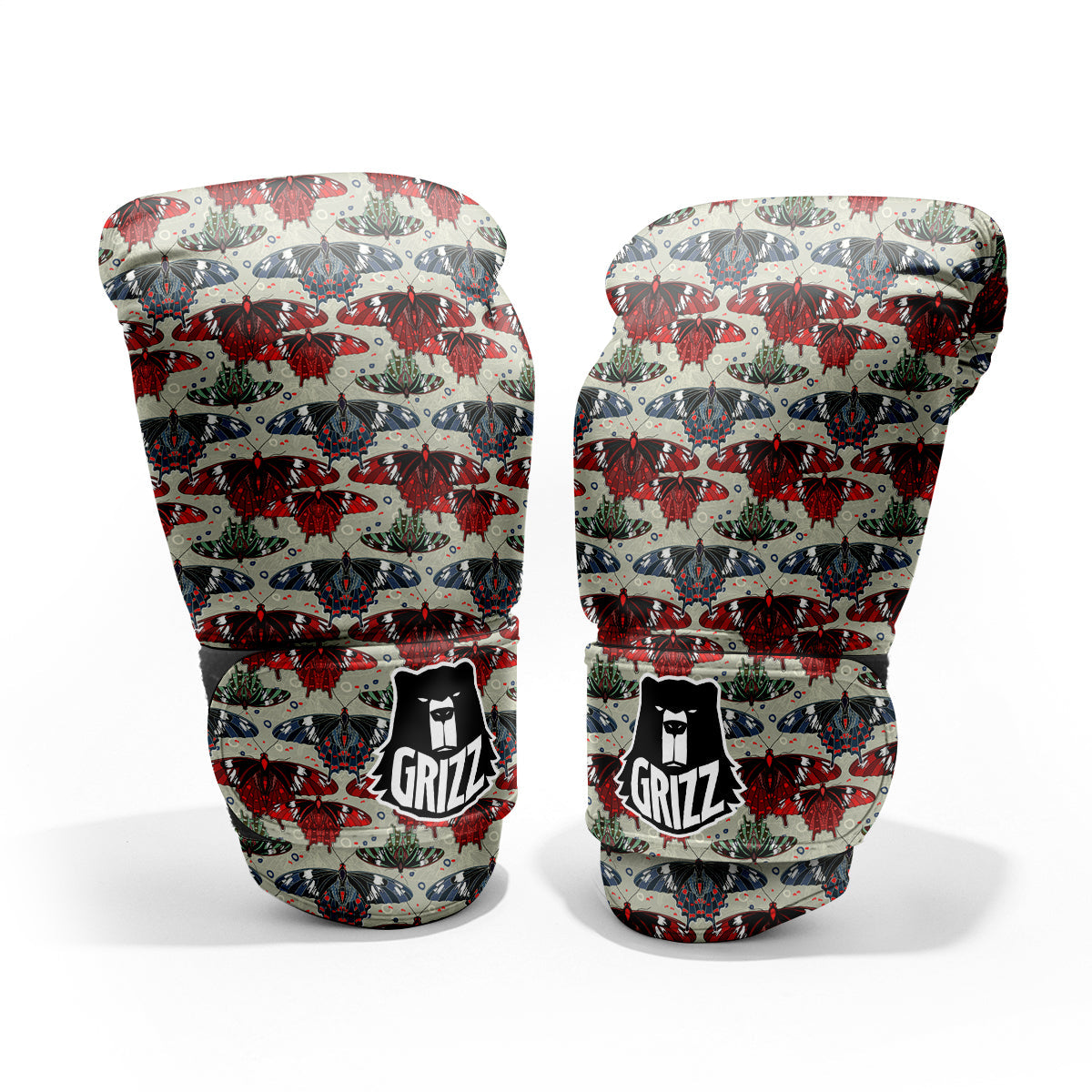 Butterfly Exotic Print Pattern Pro Boxing Glove