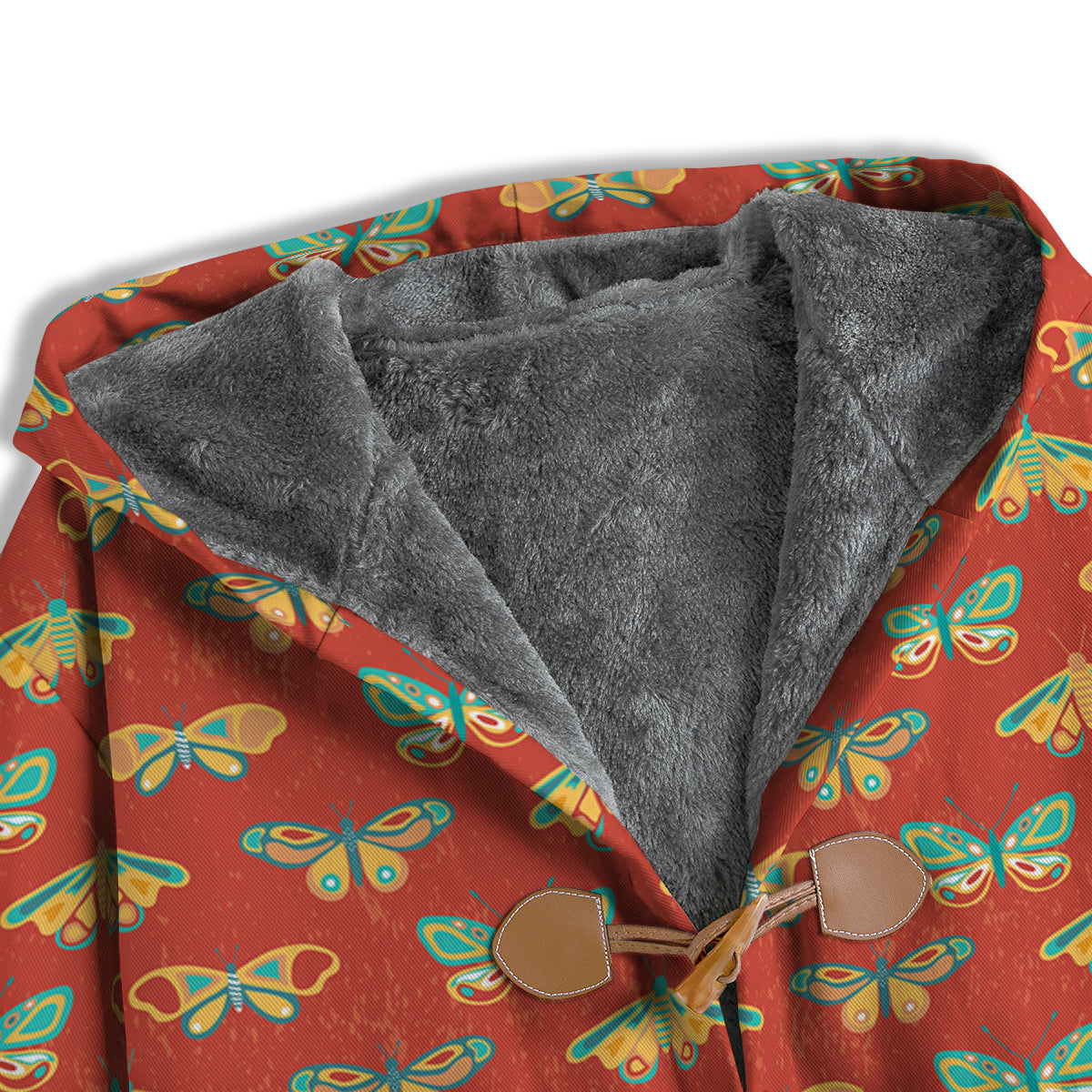 Butterfly Monarch Vintage Print Pattern Men's Windbreaker Jacket-grizzshop