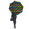 Butterfly Rainbow Print Pattern Umbrella-grizzshop