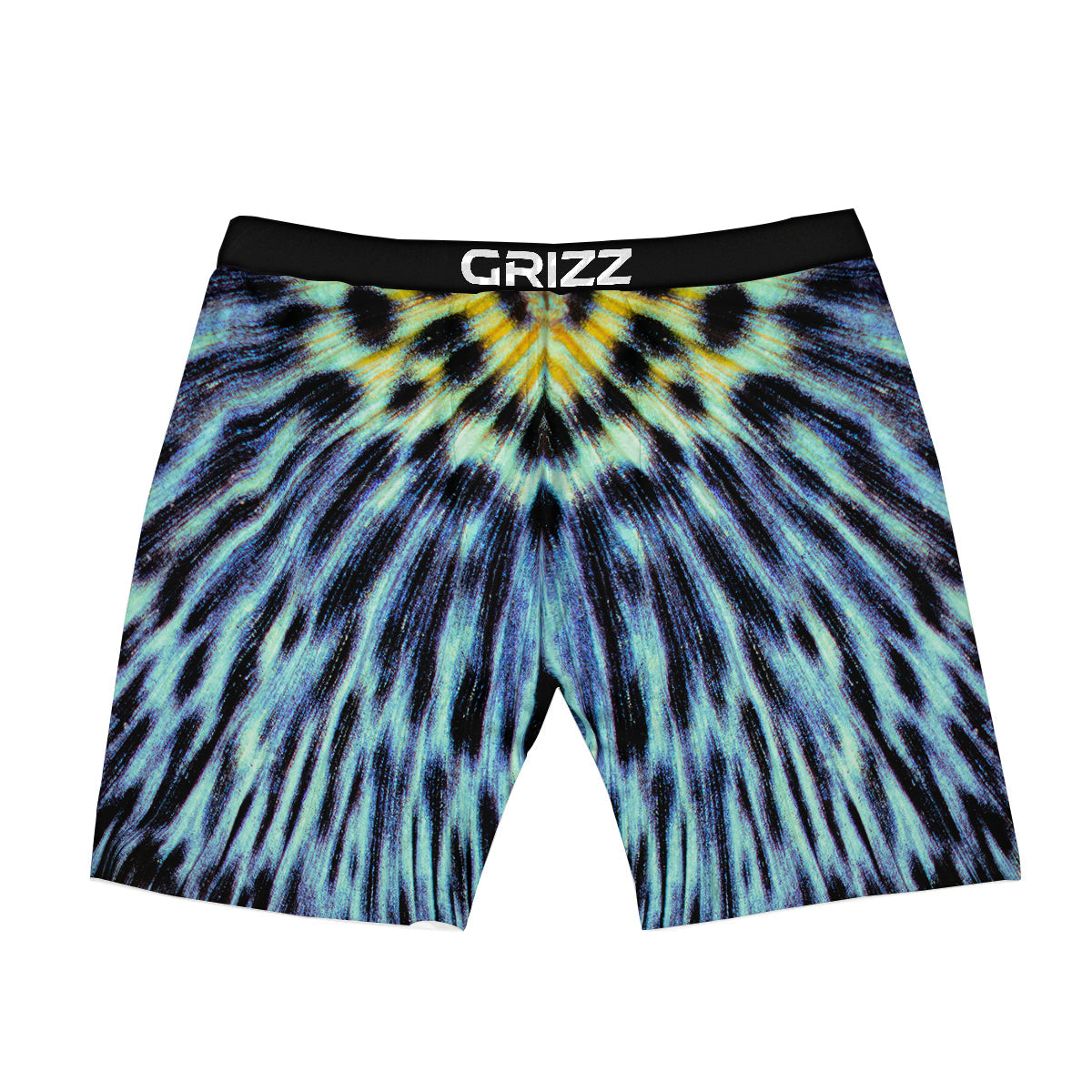 Butterfly Wing Skin Blue Print Boxer Briefs-grizzshop