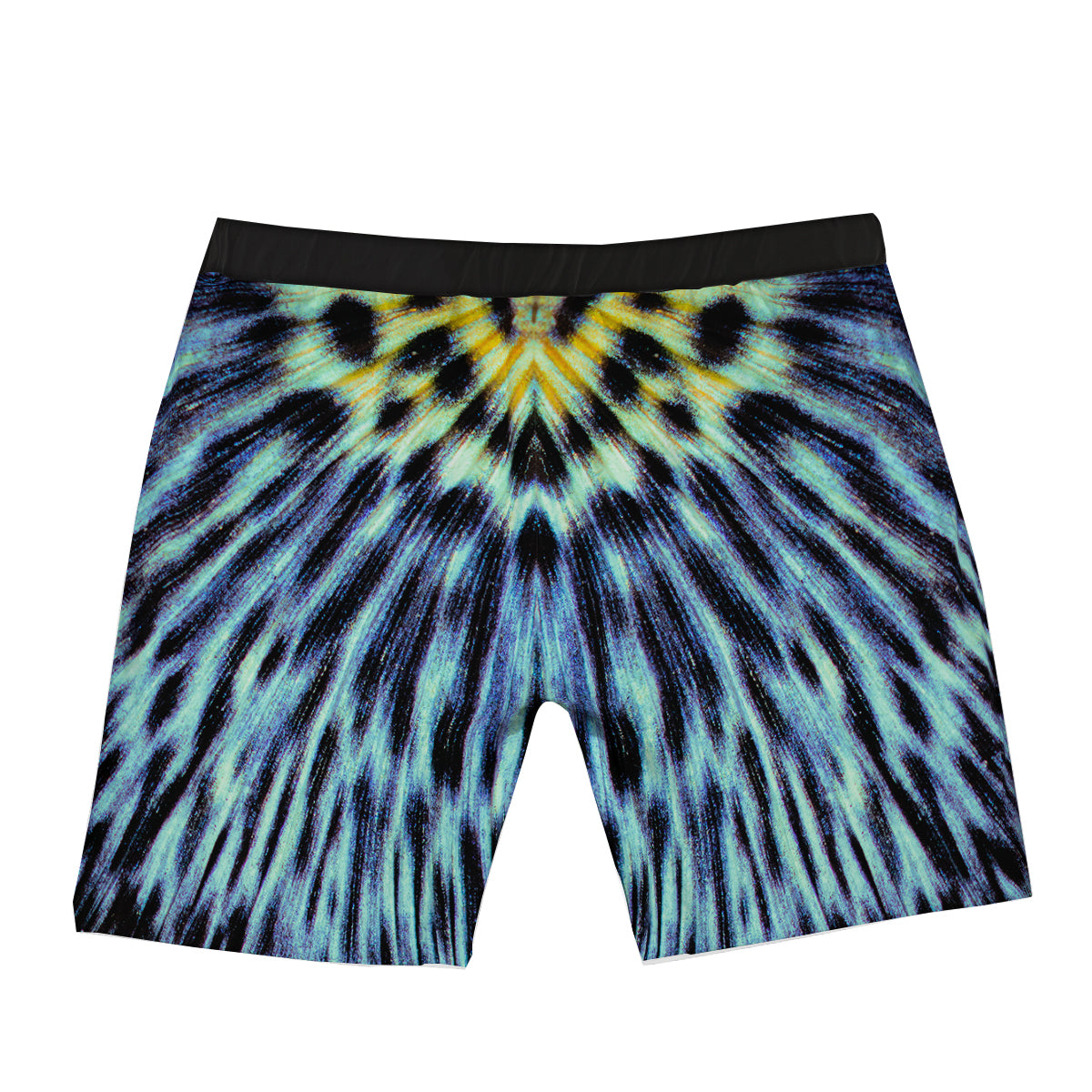 Butterfly Wing Skin Blue Print Boxer Briefs-grizzshop