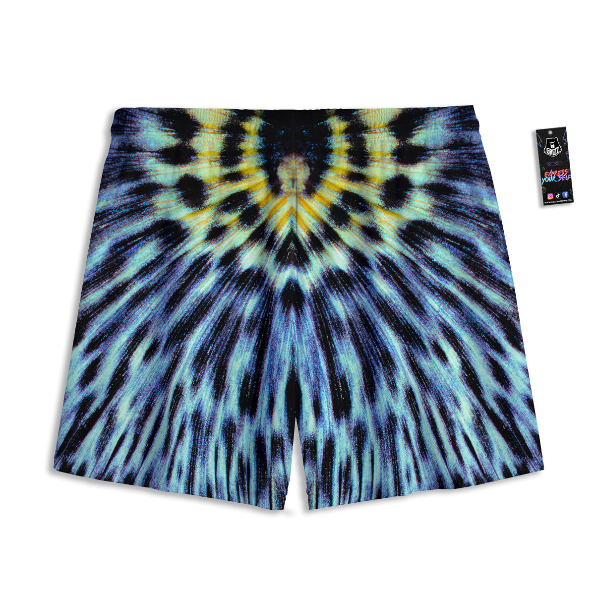 Emoji Cute Christmas Print Pattern Mesh Shorts