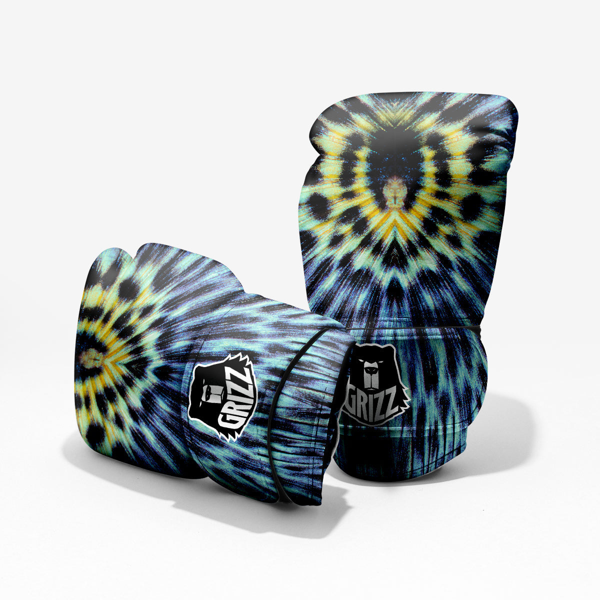 Butterfly Wing Skin Blue Print Pro Boxing Glove