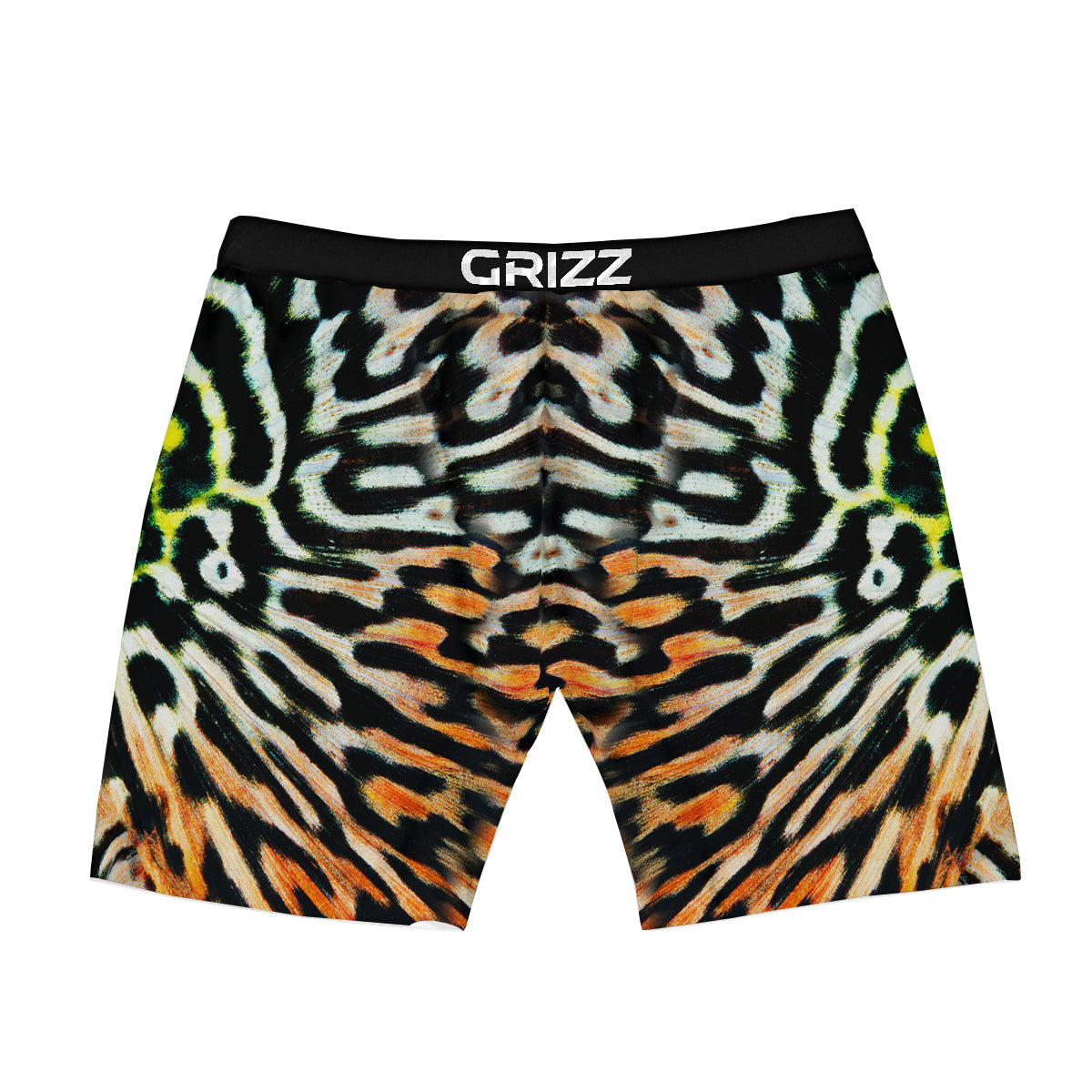 Butterfly Wing Skin Orage Print Boxer Briefs-grizzshop