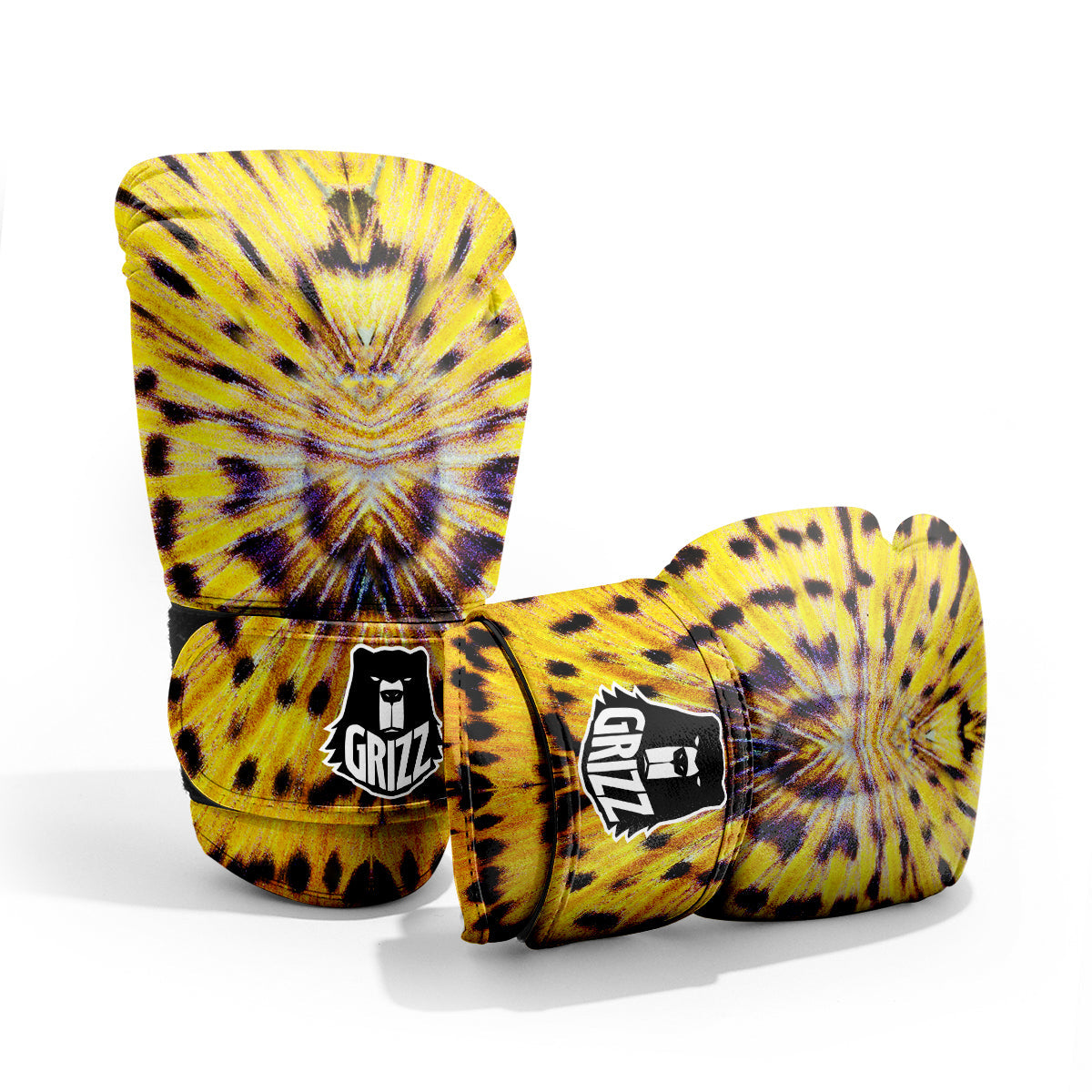 Butterfly Wing Skin Yellow Print Pro Boxing Glove