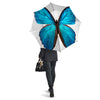 Butterfly Wings Blue Monarch Print Umbrella-grizzshop