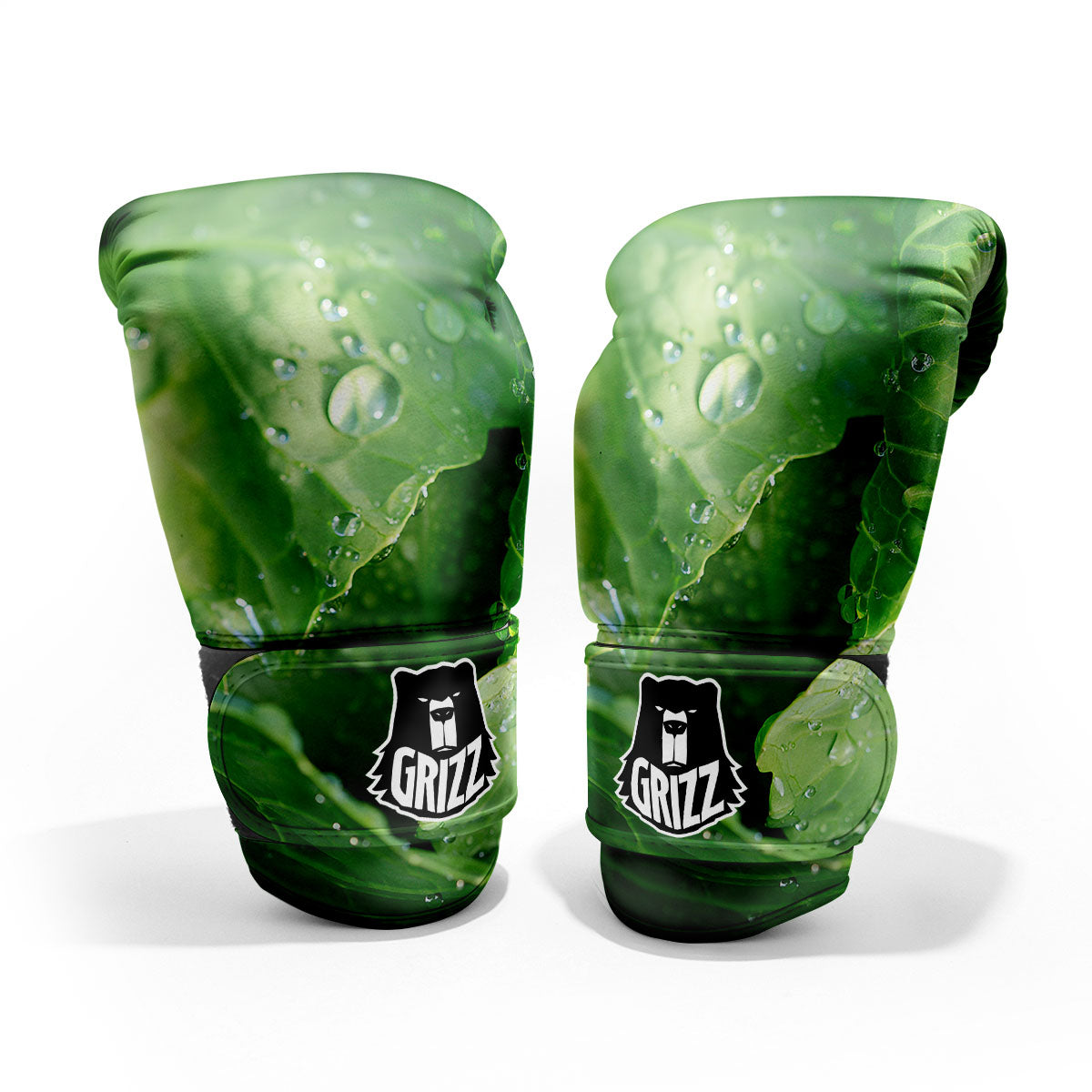 Cabbage Fresh Leaf Print Pro Boxing Glove